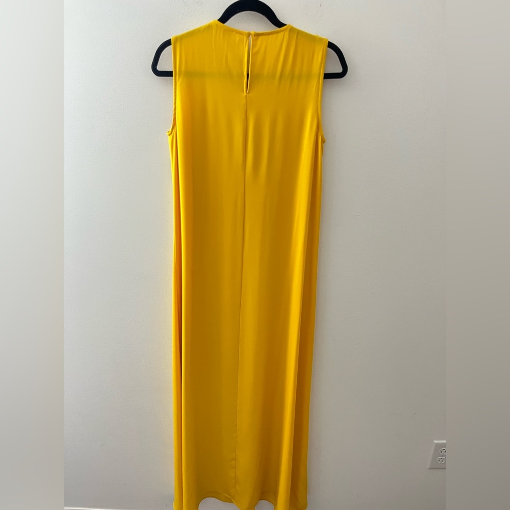 Mango Yellow Sleeveless Maxi Dress - Picture 5 of 9